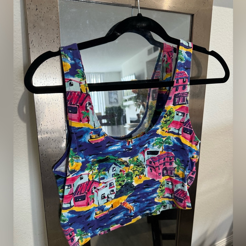 Forever 21 Multicolor Graphic Crop Top - Picture 4 of 6